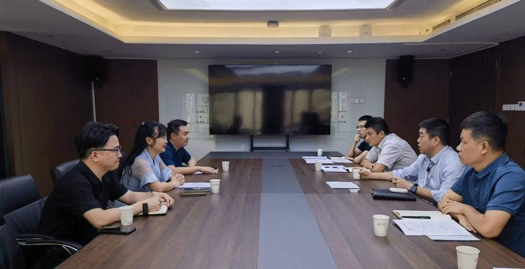 公司與經(jīng)開渭北發(fā)展集團(tuán)、渭北建設(shè)集團(tuán)座談交流